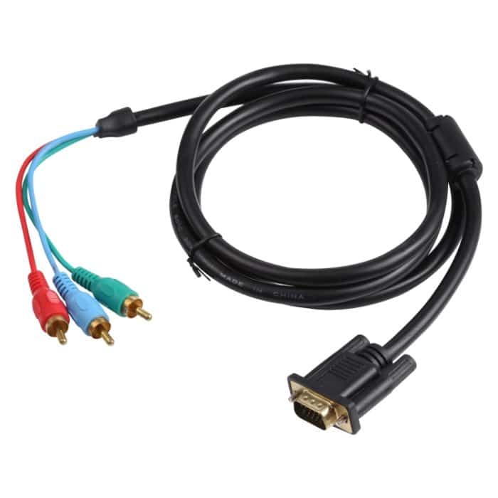 S-PC-0414.jpg 1,5 m VGA-RGB-Kabel (schwarz) – Bild 1