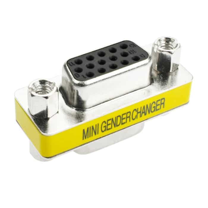 VGA 15Pin Stecker auf VGA 15Pin Buchse Adapter – Bild 2