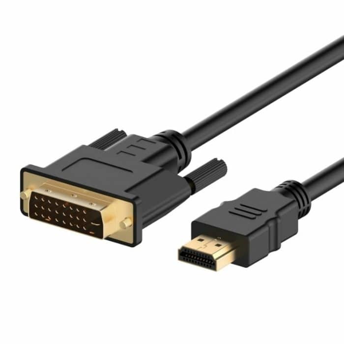 1,8 m HDMI-zu-DVI-Hochgeschwindigkeitskabel, kompatibel mit PlayStation 3 – Bild 1