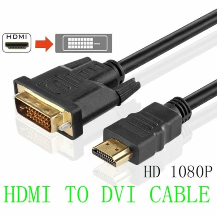 1,8 m HDMI-zu-DVI-Hochgeschwindigkeitskabel, kompatibel mit PlayStation 3 – Bild 3