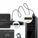 1,8 m HDMI-zu-DVI-Hochgeschwindigkeitskabel, kompatibel mit PlayStation 3 – Bild 4