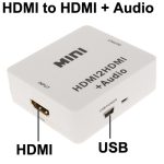 Mini HDMI zu HDMI Audio Decoder – Bild 2