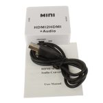 Mini HDMI zu HDMI Audio Decoder – Bild 5