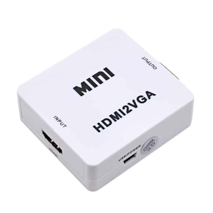 Mini HDMI zu VGA Audio Konverter – Bild 2
