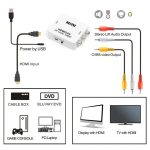 Mini HDMI zu CVBS Audio Decoder – Bild 9