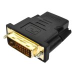 DVI-D 24 + 1 Pin Stecker auf HDMI 19 Pin Buchse Adapter für Monitor / HDTV