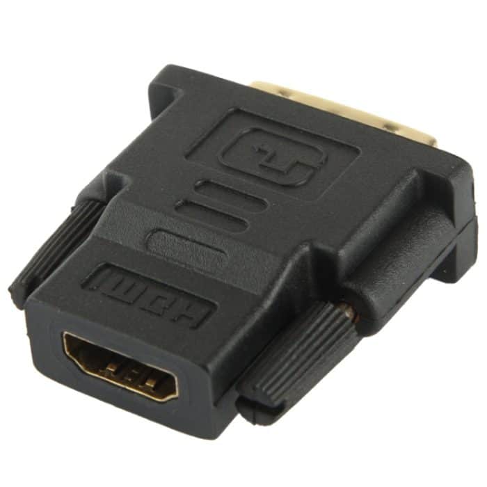 DVI-D 24 + 1 Pin Stecker auf HDMI 19 Pin Buchse Adapter für Monitor / HDTV – Bild 3
