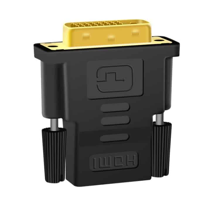 DVI-D 24 + 1 Pin Stecker auf HDMI 19 Pin Buchse Adapter für Monitor / HDTV – Bild 4