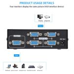Mini 4 Ports VGA Splitter – Bild 6