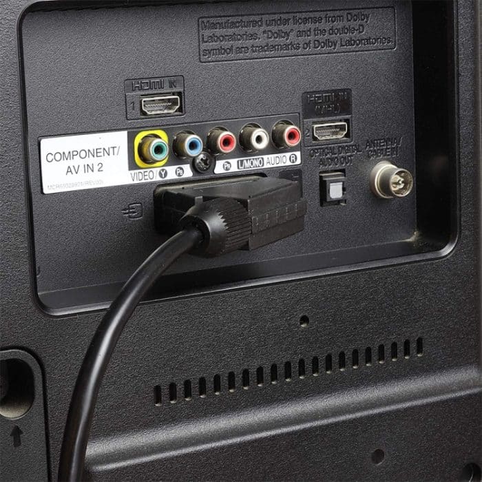 20-poliges SCART-zu-SCART-Kabel für DVD / HDTV / AV / TV, Kabellänge: 1,5 m – Bild 4