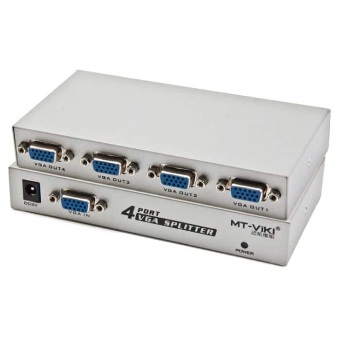 S-PC-0941.jpg 4-Port-150-MHz-VGA-Splitter (1 VGA-Eingang, 4 VGA-Ausgang) – Bild 1