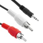 Normale Buchse 3,5 mm Stereo-Cinch-Stecker-Audiokabel, Länge: 1,5 m