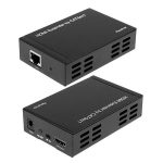 Full HD 1080P HDMI-zu-Extender-Sender + -Empfänger über einen 100 m langen CAT5E / CAT6 (TCP / IP) – Bild 3