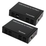 Full HD 1080P HDMI-zu-Extender-Sender + -Empfänger über einen 100 m langen CAT5E / CAT6 (TCP / IP) – Bild 4