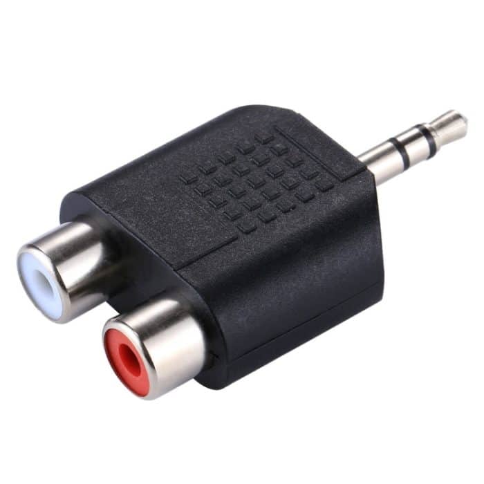 Cinch-Buchse auf 3,5-mm-Stecker Audio Y-Adapter – Bild 2