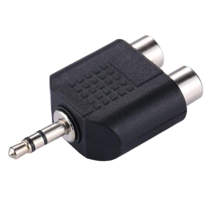 Cinch-Buchse auf 3,5-mm-Stecker Audio Y-Adapter – Bild 3