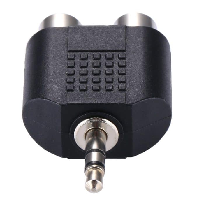 Cinch-Buchse auf 3,5-mm-Stecker Audio Y-Adapter – Bild 5