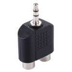 Cinch-Buchse auf 3,5-mm-Stecker Audio Y-Adapter – Bild 6