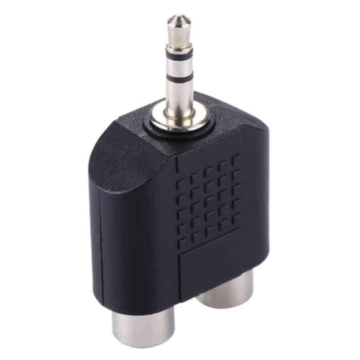 Cinch-Buchse auf 3,5-mm-Stecker Audio Y-Adapter – Bild 6