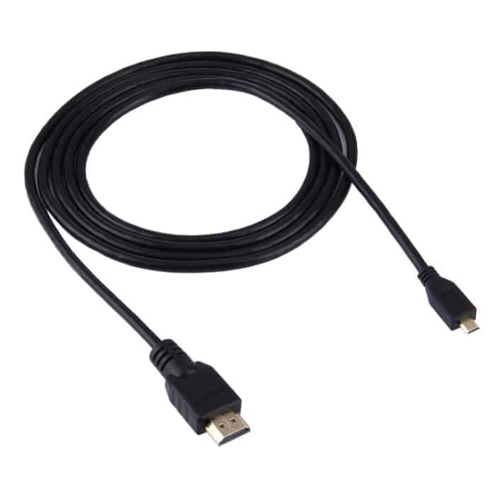 1,5 m Micro HDMI zu HDMI 19-poliges Kabel, Version 1.4, Unterstützung 3D – Bild 2