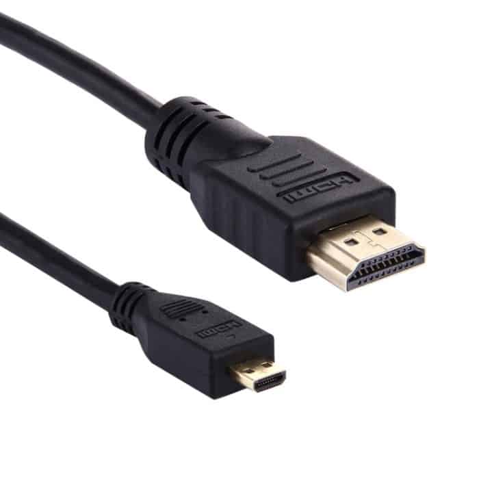 1,5 m Micro HDMI zu HDMI 19-poliges Kabel, Version 1.4, Unterstützung 3D – Bild 3