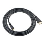 1,5 m Micro HDMI zu HDMI 19-poliges Kabel, Version 1.4 (schwarz) – Bild 2