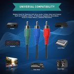 AV 3 RGB-Stecker auf 3 RGB-Stecker, Länge: 1,5 m – Bild 4