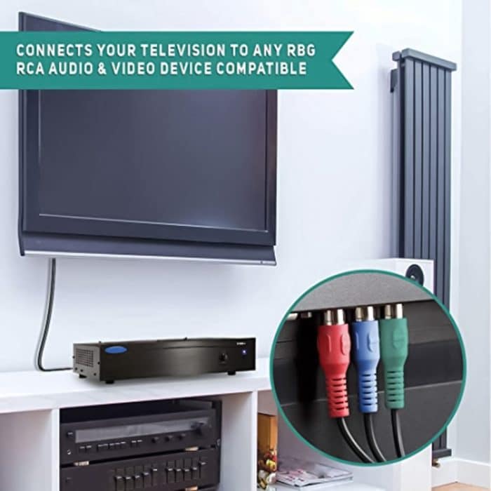 AV 3 RGB-Stecker auf 3 RGB-Stecker, Länge: 1,5 m – Bild 5