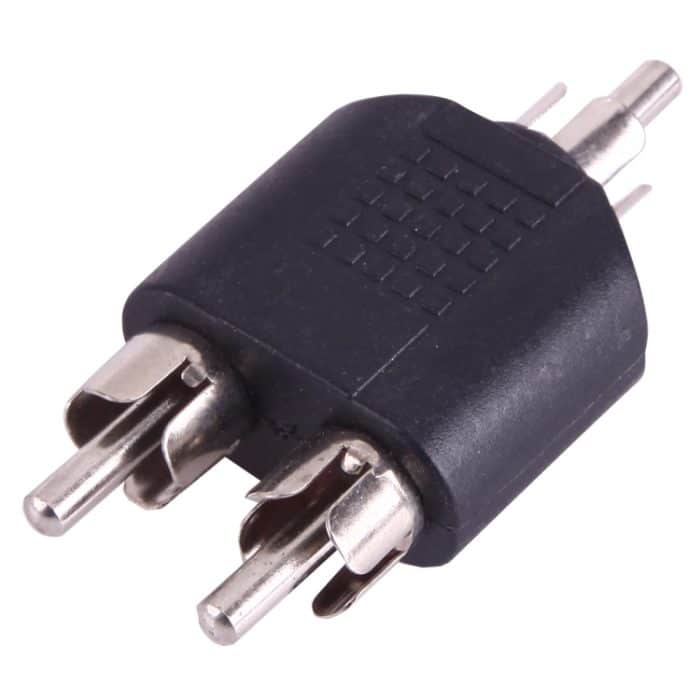 Cinch-Stecker auf 2 Cinch-Steckeradapter – Bild 3