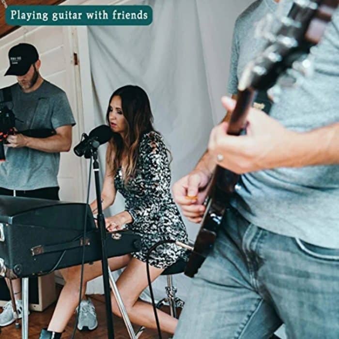 USB PC Gitarre Bass Link Aufnahme Audio Adapterkabel – Bild 4