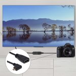 17 cm 90-Grad-Micro-HDMI-Kabeladapter von rechts nach HDMI-Buchse (schwarz) – Bild 7