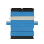 SC-SC Multimode-Duplex-Faserflansch / Anschluss / Adapter / Lotus-Root-Gerät (blau) – Bild 2