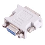 DVI-I-Stecker Dual-Link 24 + 5 auf 15 Pin VGA Buchse Video-Monitor-Adapter-Konverter