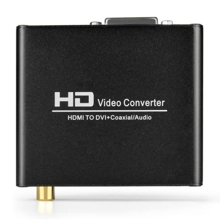 HDV-339 Full HD HDMI zu DVI + Digitaler Koaxial-/Analog-Stereo-Audio-Konverter-Adapter – Bild 3
