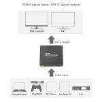 HDV-339 Full HD HDMI zu DVI + Digitaler Koaxial-/Analog-Stereo-Audio-Konverter-Adapter – Bild 6