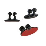 8 Stück DM-003 Autokabel praktischer Bündelclip mit Kleber, DM-003(Black), DM-003(Beige) – Bild 3