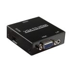 HD 1080P HDMI Mini VGA zu HDMI Scaler Box Audio Video Digital Konverter Adapter für PC / HDTV