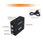 VK-126 Mini HD HDMI zu AV / CVBS Videokonverter Adapter – Bild 6