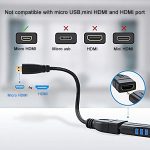 17 cm Micro-HDMI-Stecker auf HDMI-Buchse Adapterkabel – Bild 5