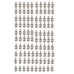 100 PCS UG1789 Crimp 3-in-1-BNC-Steckeradapter für RG59-Koaxialkabel – Bild 4