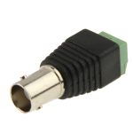 10 Stück Green Power zum BNC-Koaxial-Adapter-Anschluss für CCTV-Kameras
