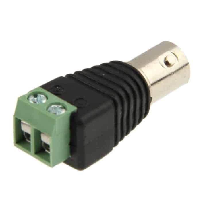 10 Stück Green Power zum BNC-Koaxial-Adapter-Anschluss für CCTV-Kameras – Bild 3