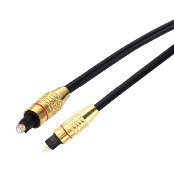 S-PC-41032.jpg Digital Audio Optical Fiber Toslink-Kabel, Kabellänge: 5 m, Außendurchmesser: 5,0 mm – Bild 1