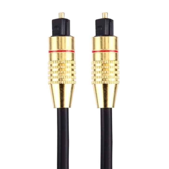 Digital Audio Optical Fiber Toslink-Kabel, Kabellänge: 1 m, Außendurchmesser: 5,0 mm – Bild 3