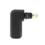 Hochwertiger vergoldeter quadratischer bis quadratischer 90-Grad-Winkel TOSLINK Digital Audio Adapter Optical – Bild 4