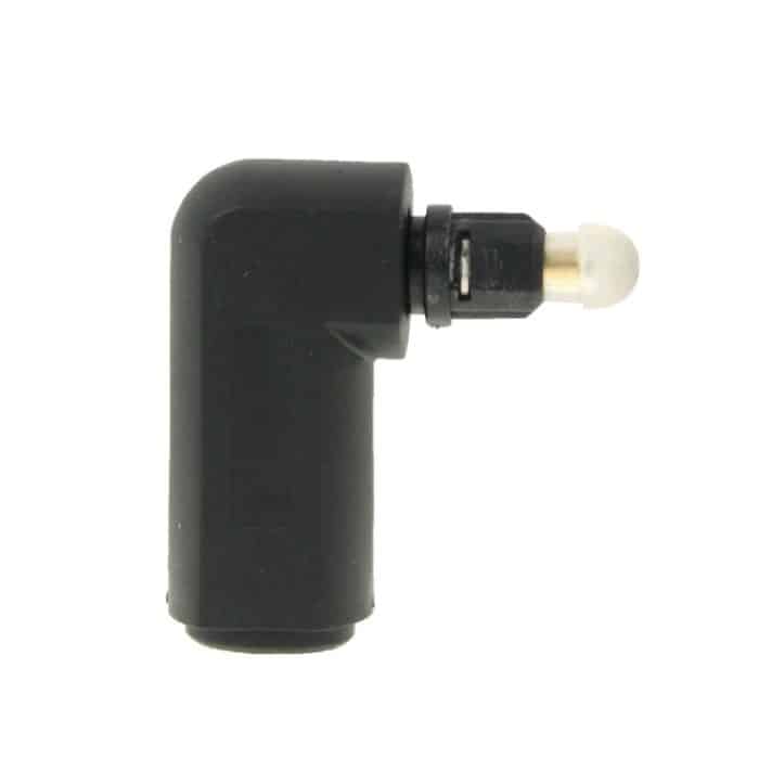 Hochwertiger vergoldeter quadratischer bis quadratischer 90-Grad-Winkel TOSLINK Digital Audio Adapter Optical – Bild 4