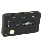 Mini 3x1 HD 1080P HDMI V1.3 Wahlschalter mit Fernbedienung für HDTV / STB / DVD / Projektor / DVR – Bild 3