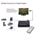 Mini 3x1 HD 1080P HDMI V1.3 Wahlschalter mit Fernbedienung für HDTV / STB / DVD / Projektor / DVR – Bild 9