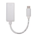 USB-C/Typ-C 3.1-zu-Display-Adapterkabel für MacBook 12 Zoll, Chromebook Pixel 2015, Nokia N1 Tablet PC, Länge: ca. 10 cm, Type-C 3.1 – Bild 3