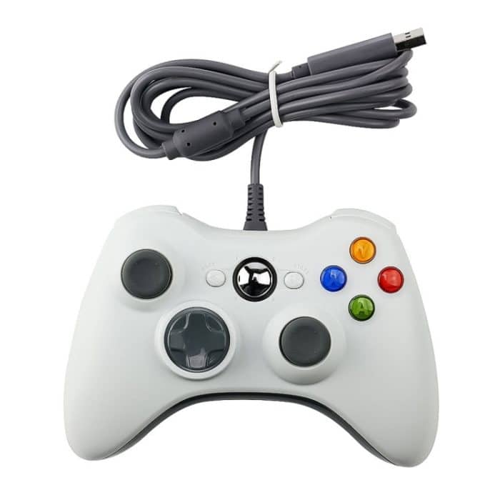 USB 2.0 Wired Controller Gamepad für XBOX360, Plug and Play, Kabellänge: 2,5 m, For XBOX360, For XBOX360 (Black) – Bild 1